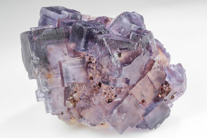 Purple Cubic Fluorite Crystals With Phantoms - Cave-In-Rock #193784